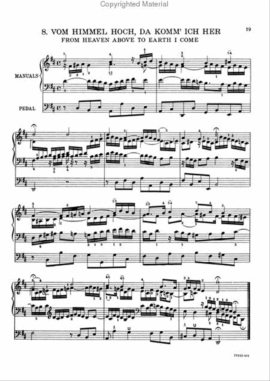 The Liturgical Year (Orgelbüchlein) Chamber Music scores gallery preview page 3