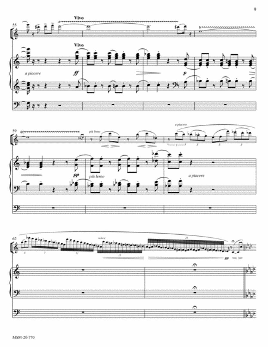 Romance and Scherzo from Suite, Op. 34 Flute scores gallery preview page 5