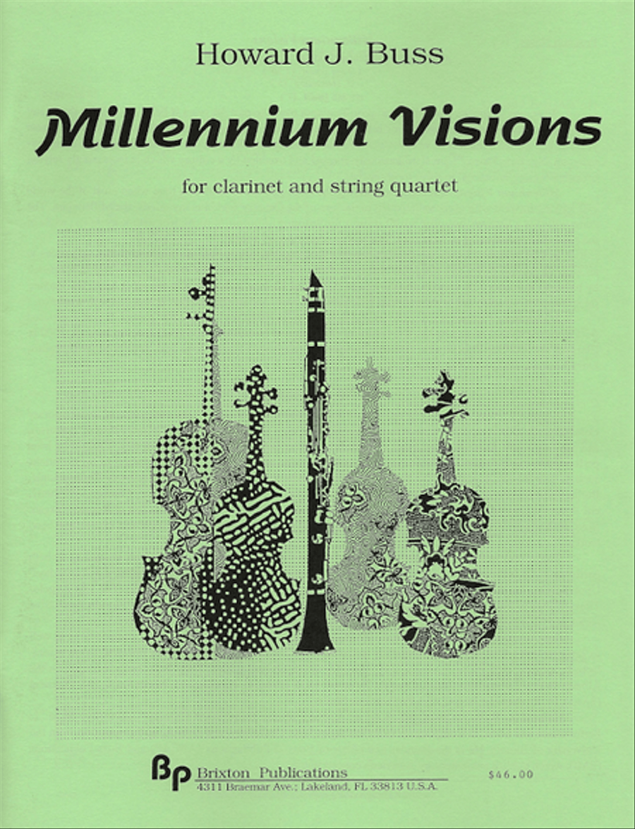 Millennium Visions Clarinet scores gallery preview page 1