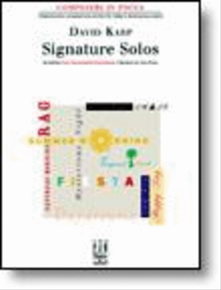 Signature Solos Piano Solo scores gallery preview page 1
