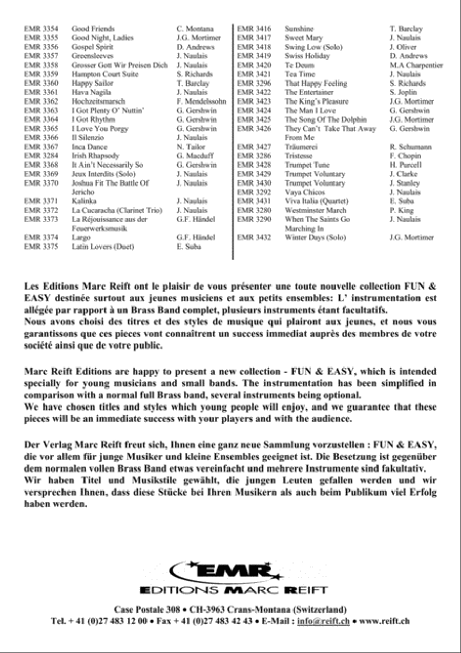 Solemn Prelude Brass Band scores gallery preview page 8