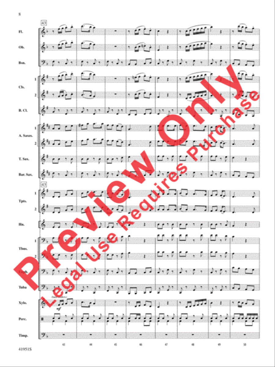 Hobo Train Concert Band scores gallery preview page 9