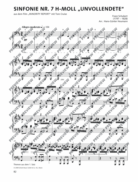 Sinfonie Nr. 7 h-Moll „Unvollendete