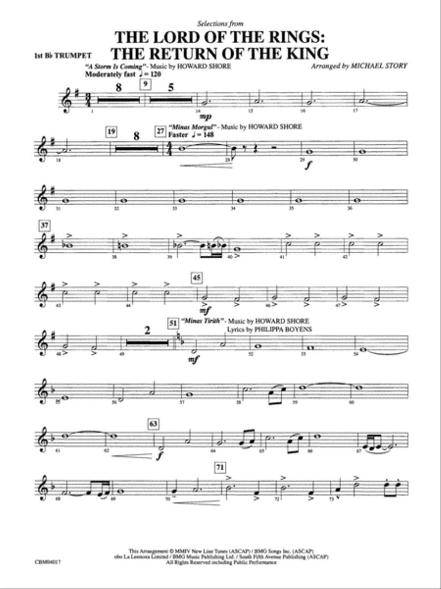 Lord of the rings trumpet sale