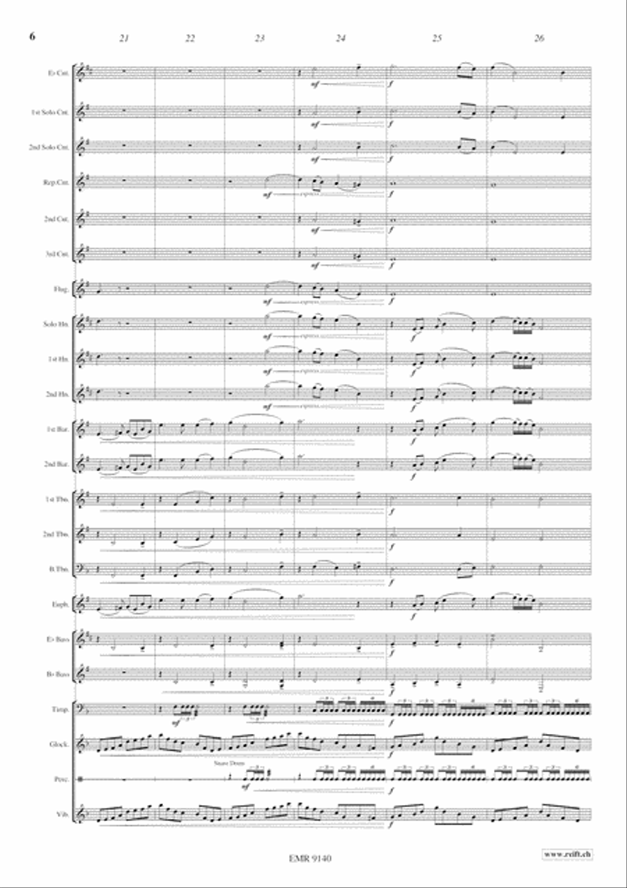 Imaginary Worlds Imaginary Worlds Brass Band scores gallery preview page 7