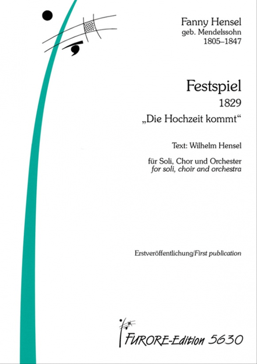 Festspiel ,,Die Hochzeit kommt Mixed Choir scores gallery preview page 1