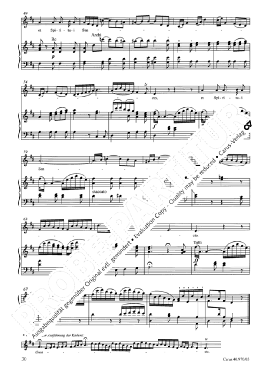 Laudate pueri SSA scores gallery preview page 31