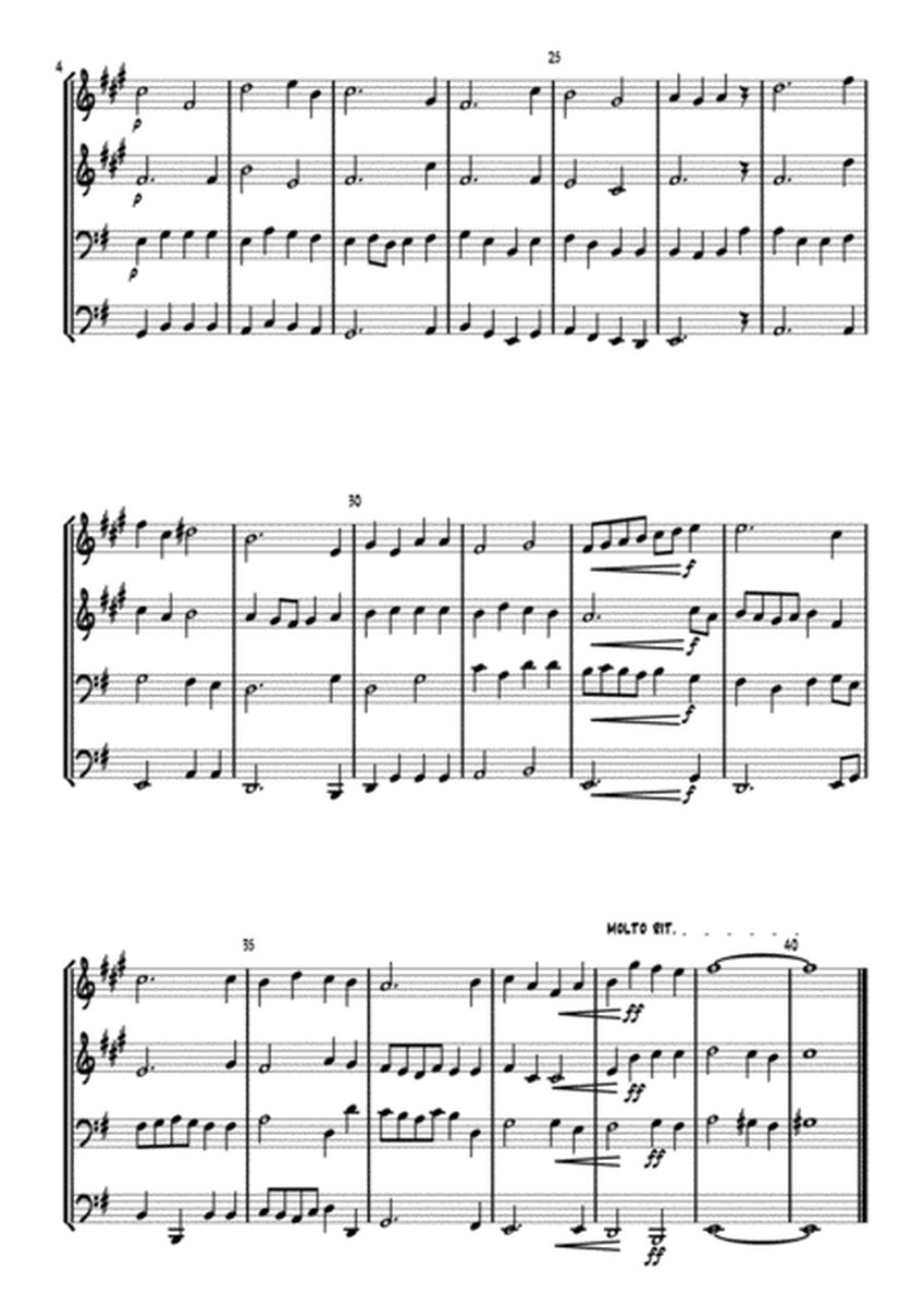 3 Christmas Carols (Brass Quartet) image number null
