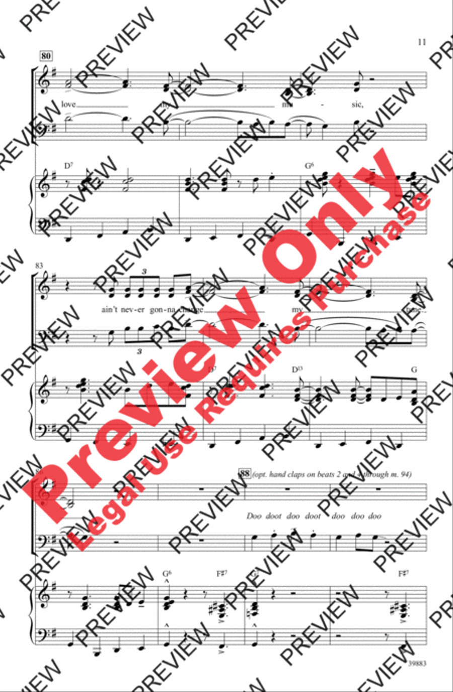 My Music My Music 3-Part scores gallery preview page 11