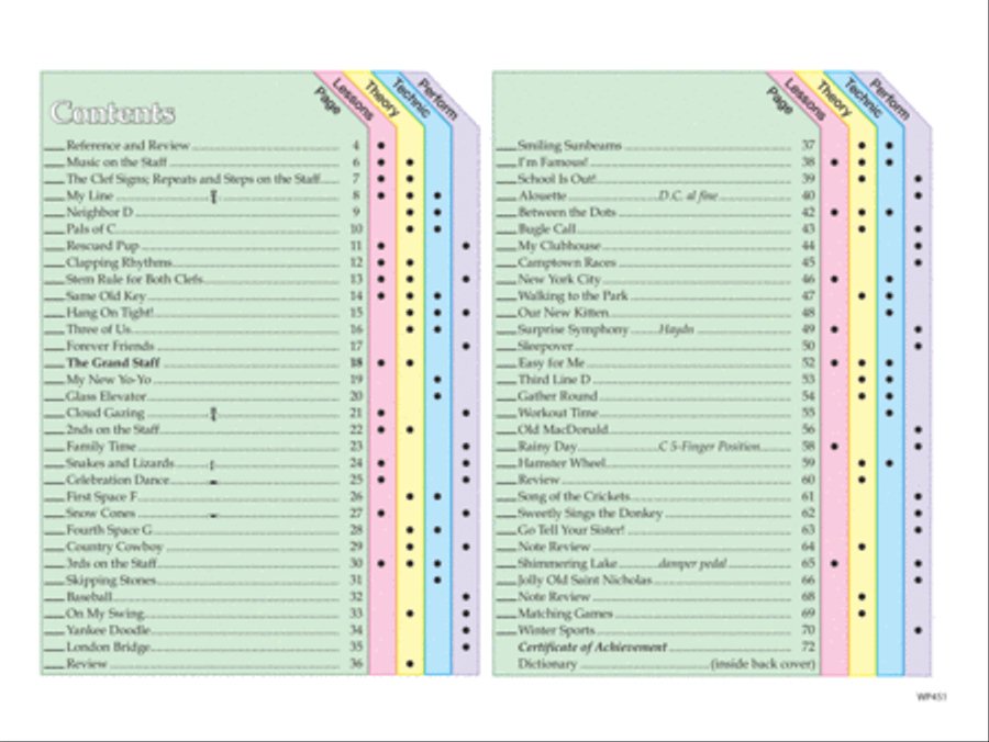 Bastien New Traditions - Primer B Piano Method scores gallery preview page 2