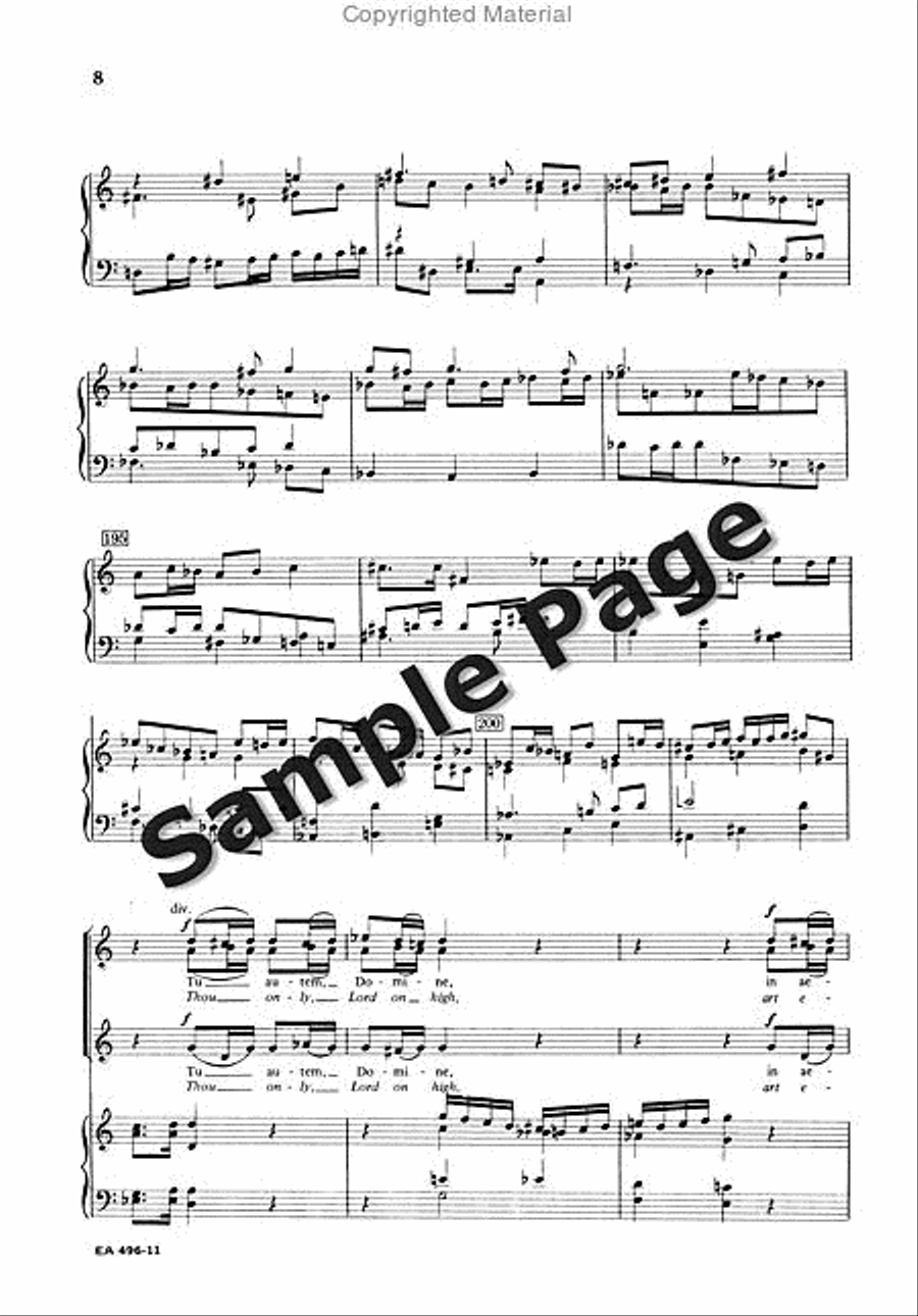 O Remember Lord 4-Part scores gallery preview page 9