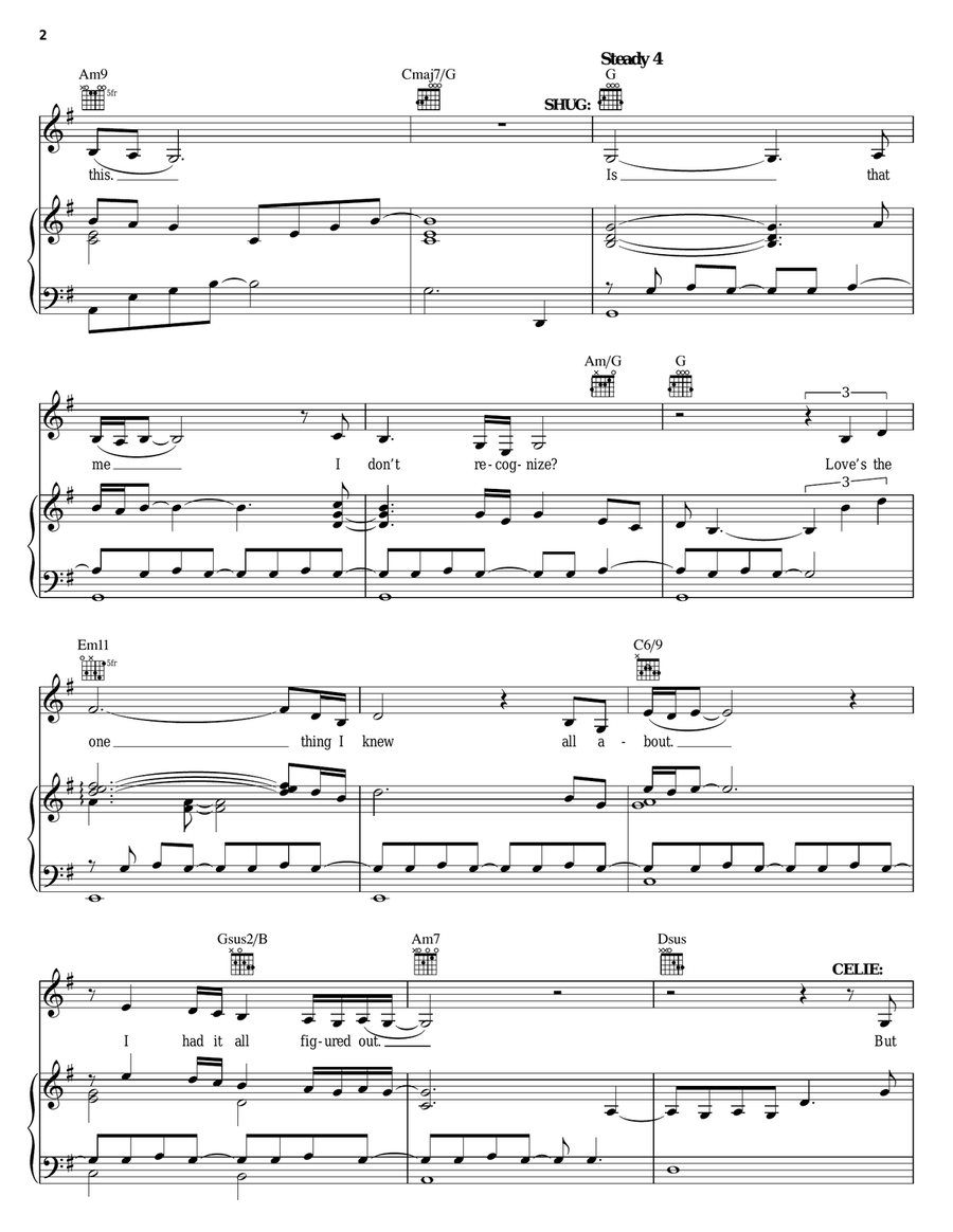 What About Love? What About Love? Guitar scores gallery preview page 2