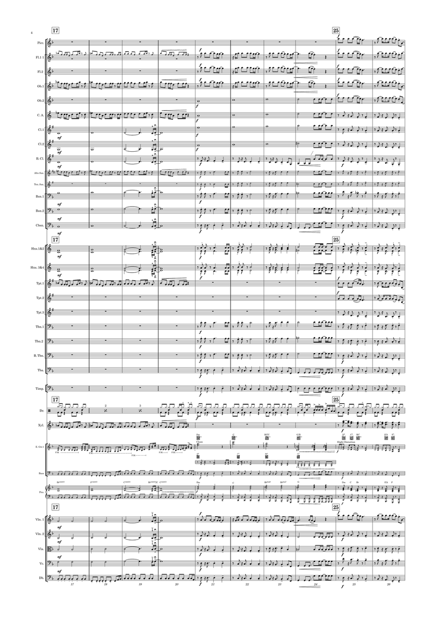 Life Is A Highway Full Orchestra scores gallery preview page 4