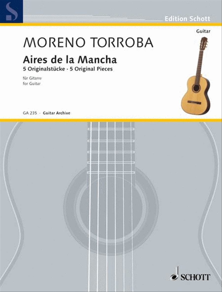 Aires de la Mancha Aires de la Mancha Classical Guitar scores gallery preview page 1