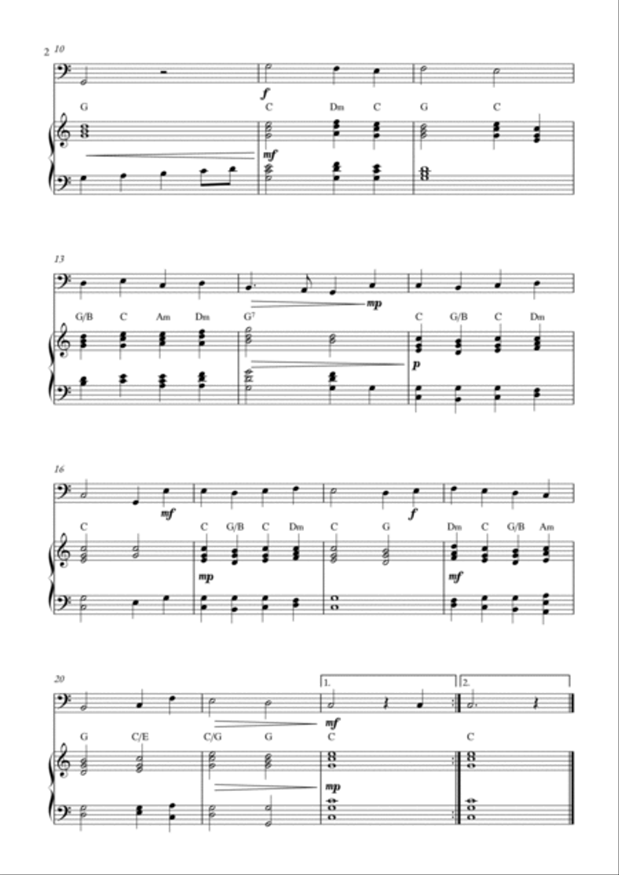 Adeste Fidelis Adeste Fidelis Bassoon scores gallery preview page 2