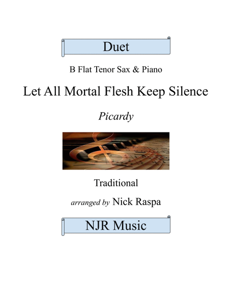 Let All Mortal Flesh Keep Silence (B Flat Tenor Sax & Piano) Full Set image number null