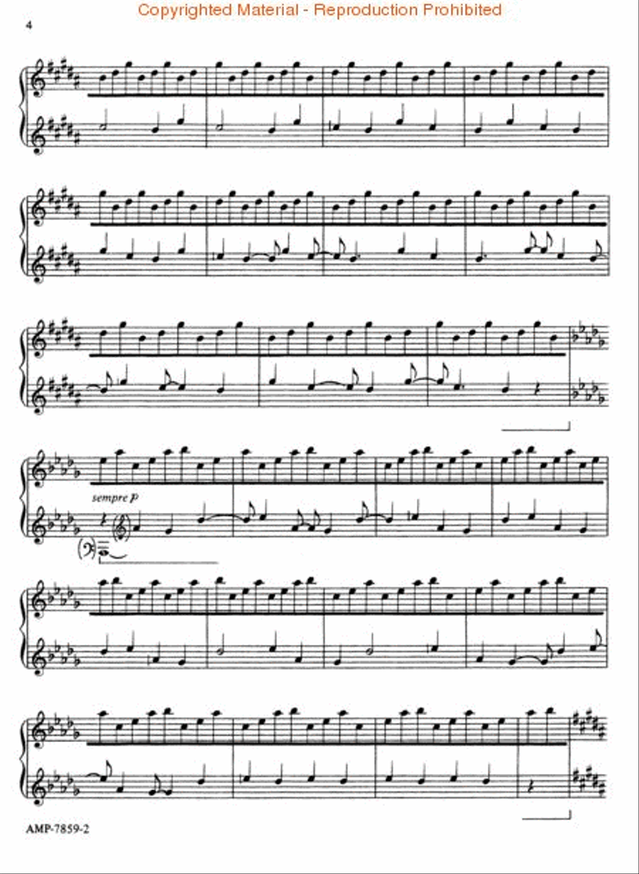 China Gates China Gates Piano Solo scores gallery preview page 2