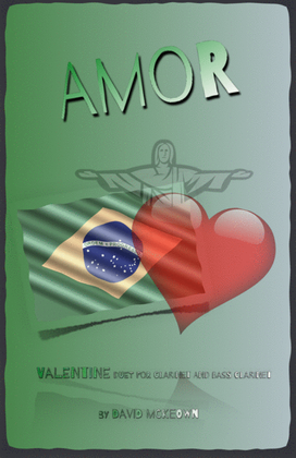 Amor, (Portuguese for Love), Clarinet and Bass Clarinet Duet