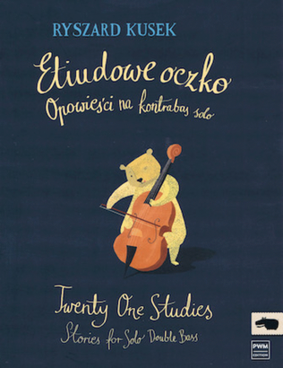 Book cover for Twenty-One Studies: Stories for Solo Double Bass
