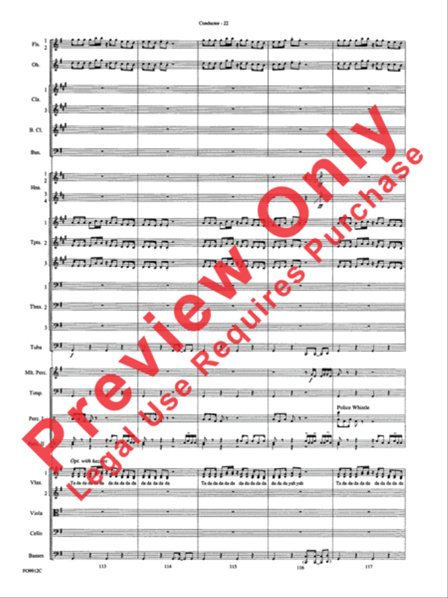 Selections from Star Wars: Episode I The Phantom Menace Full Orchestra scores gallery preview page 68