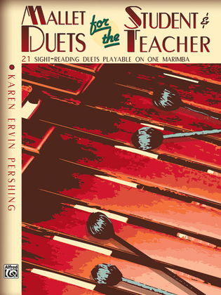 Book cover for Mallet Duets for the Student & Teacher, Book 2
