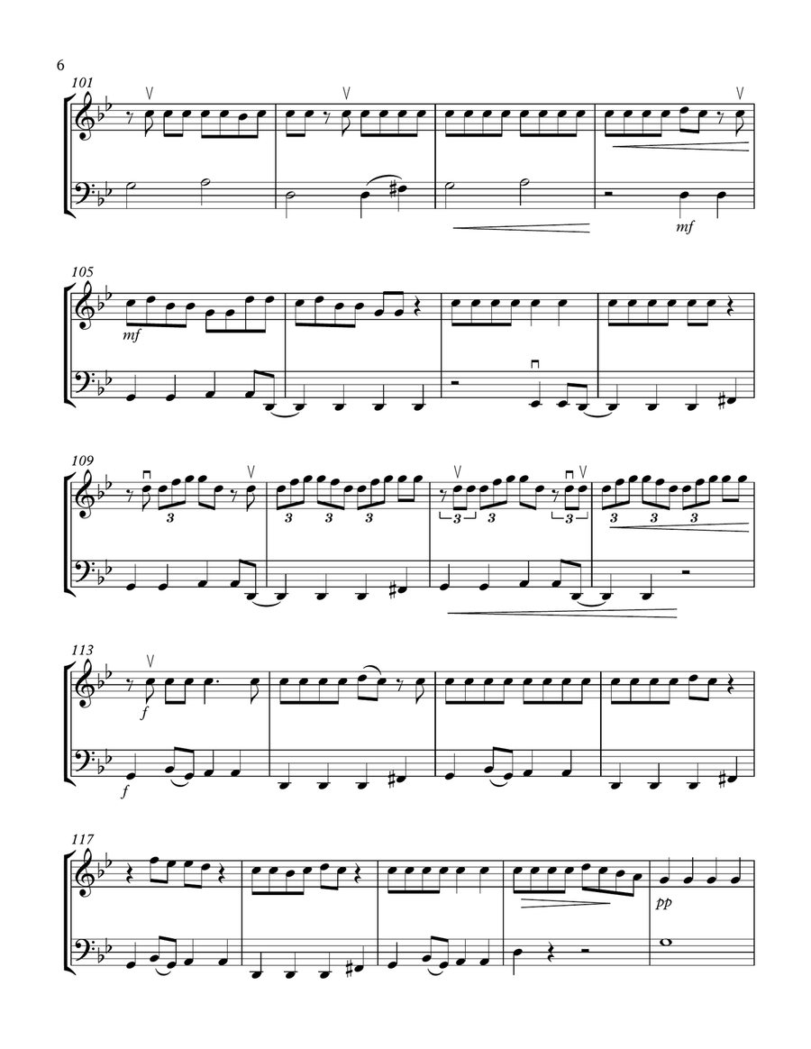 I Like It String Duet scores gallery preview page 6