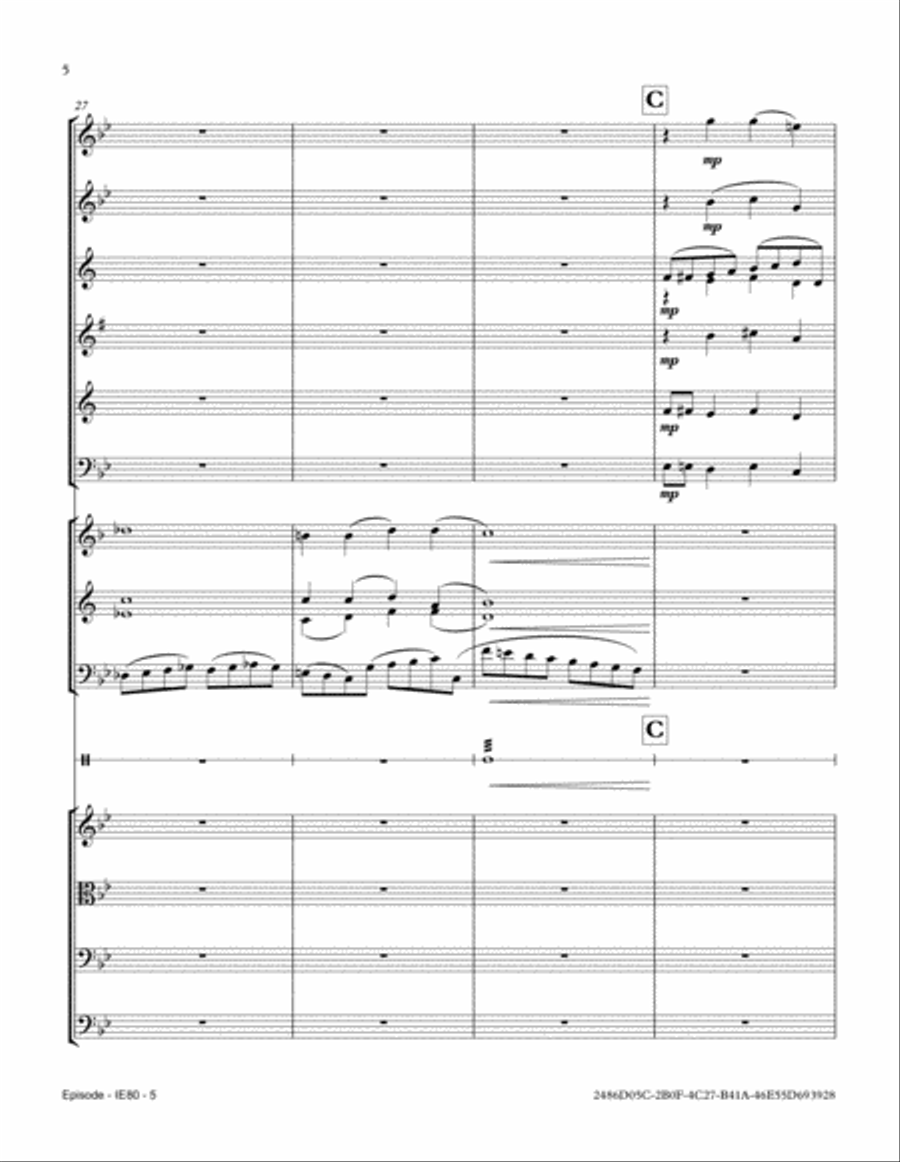 Episode Full Orchestra scores gallery preview page 6