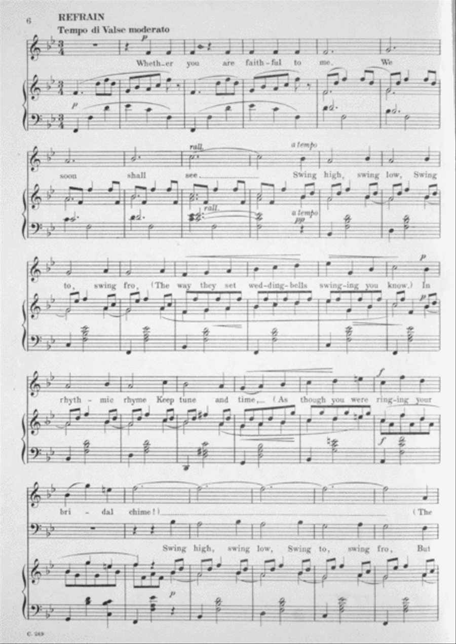 The Swing Song (Duet) Voice scores gallery preview page 5