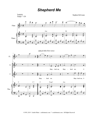 Shepherd Me (2-part choir - (Soprano and Tenor)