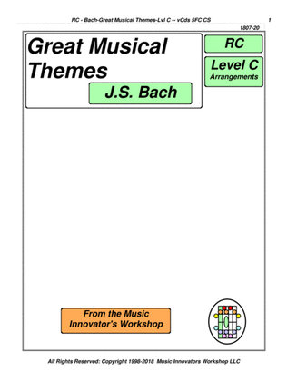 Bach - Great Musical Themes - Series 5FC - (Key Map Tablature)