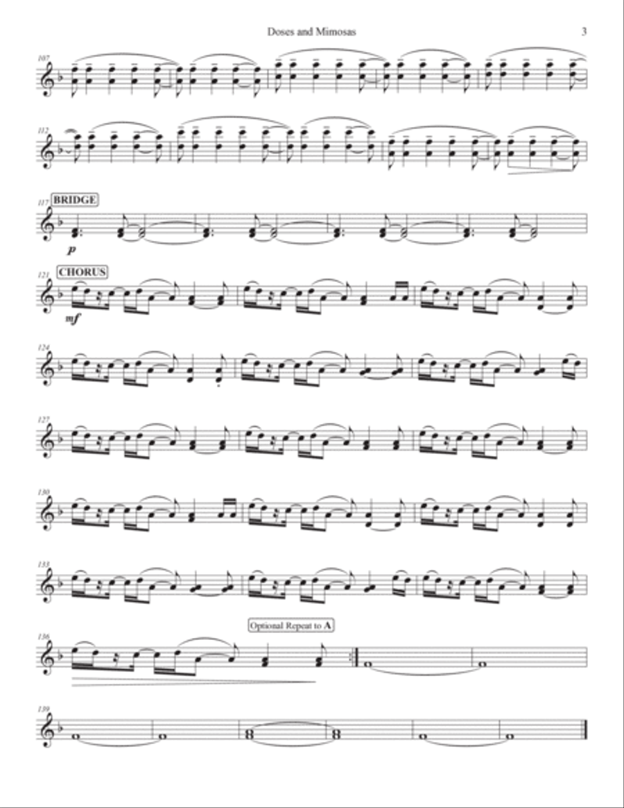 Doses & Mimosas String Trio scores gallery preview page 3