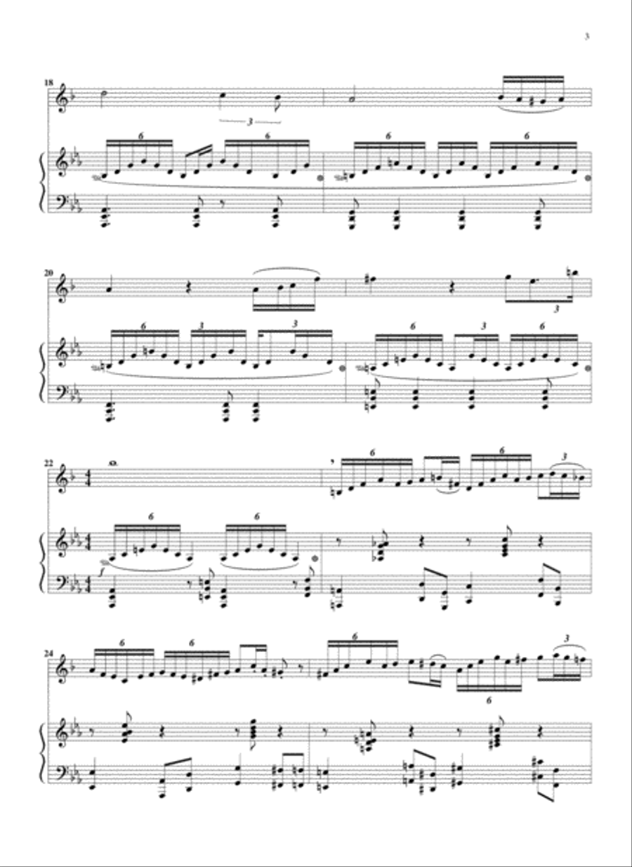 Burnin' Couches Bass Clarinet scores gallery preview page 3