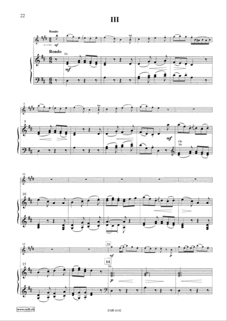 Concerto in D Major Concerto in D Major Cornet scores gallery preview page 20