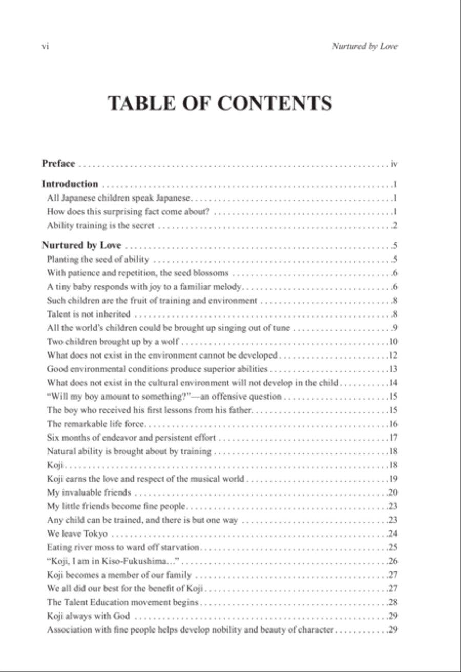 Nurtured by Love Nurtured by Love Collection / Songbook scores gallery preview page 3