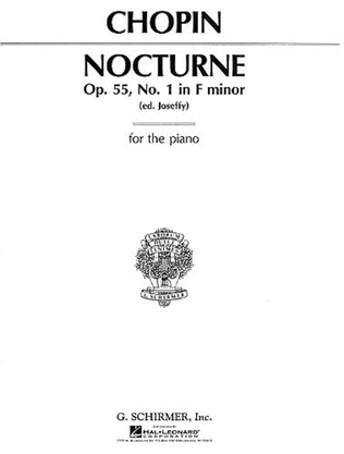 Book cover for Nocturne 1 F Opus 55