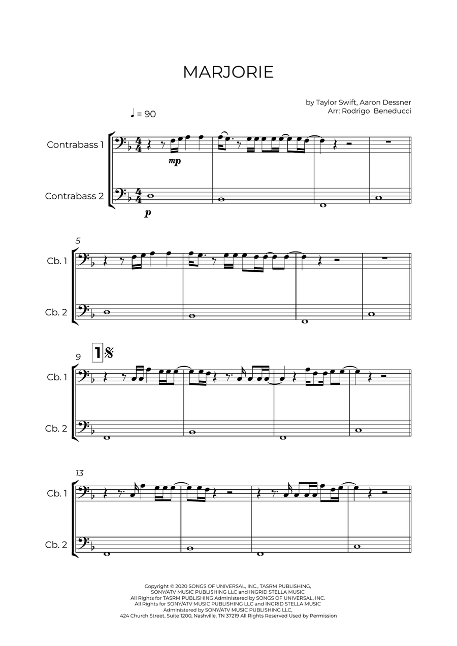 Marjorie String Duet scores gallery preview page 2