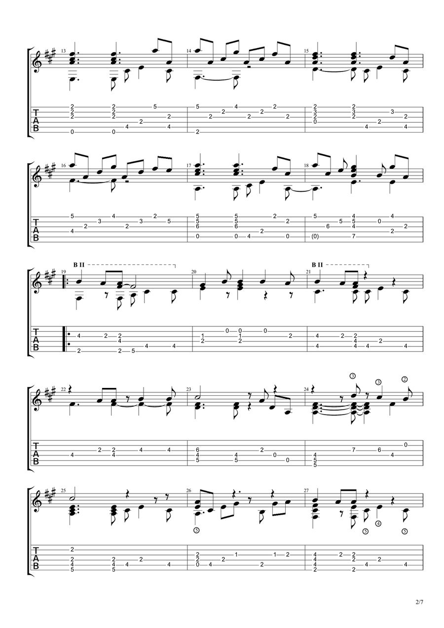 1973 1973 Acoustic Guitar scores gallery preview page 3
