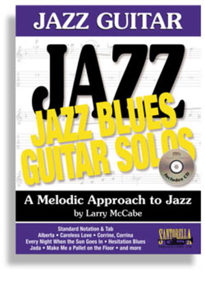 Book cover for Jazz Guitar - Jazz Blues Guitar Solos