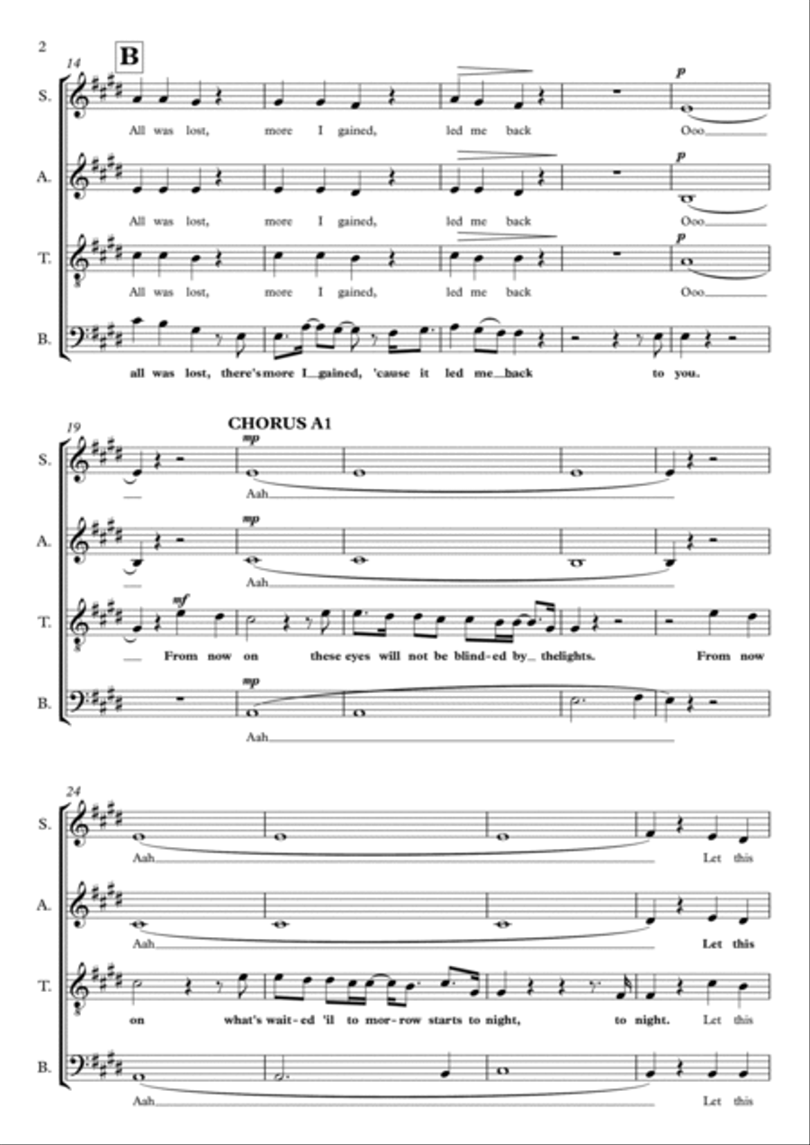 From Now On 4-Part scores gallery preview page 2