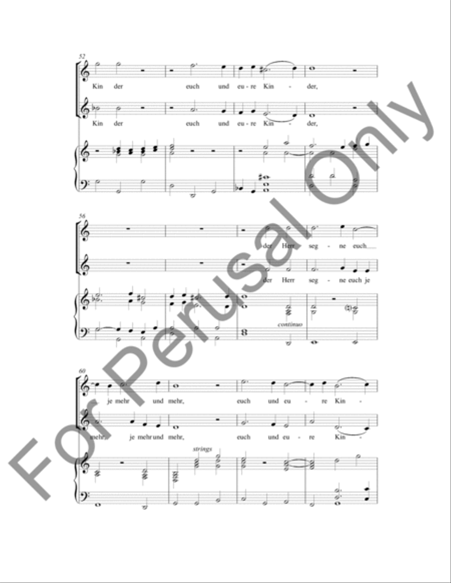 Der Herr Segne Euch (Choral Score) SA scores gallery preview page 6