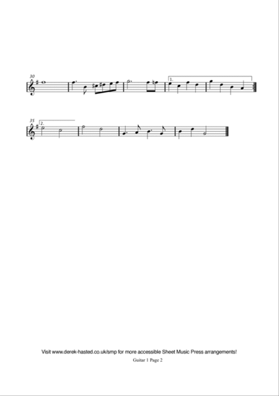 Do-Re-Mi Guitar Ensemble scores gallery preview page 4