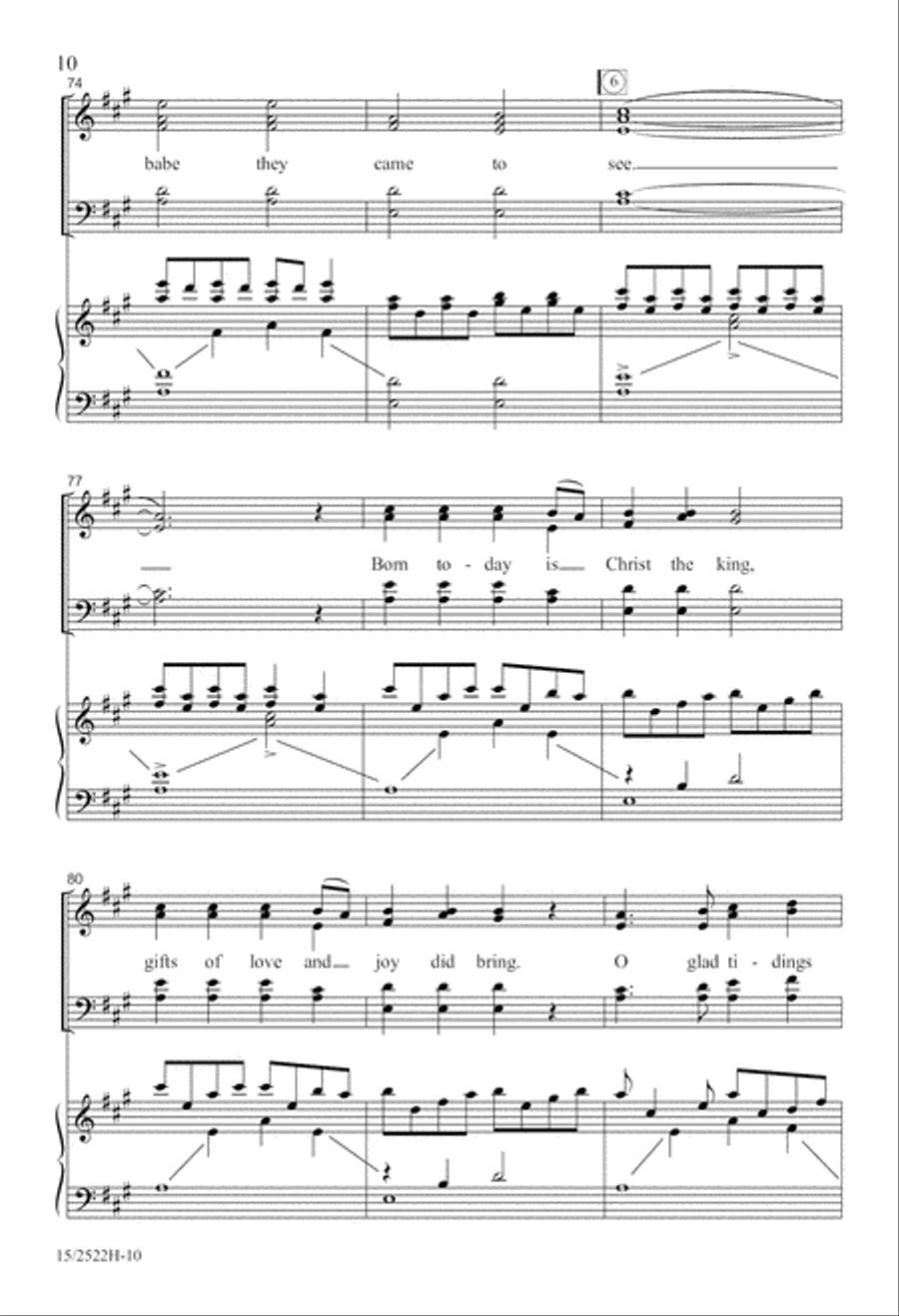 Let Carols Ring Let Carols Ring 4-Part scores gallery preview page 11