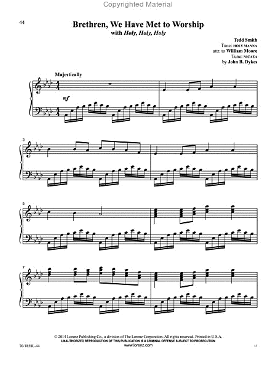 The Tedd Smith Legacy The Tedd Smith Legacy Piano Solo scores gallery preview page 6