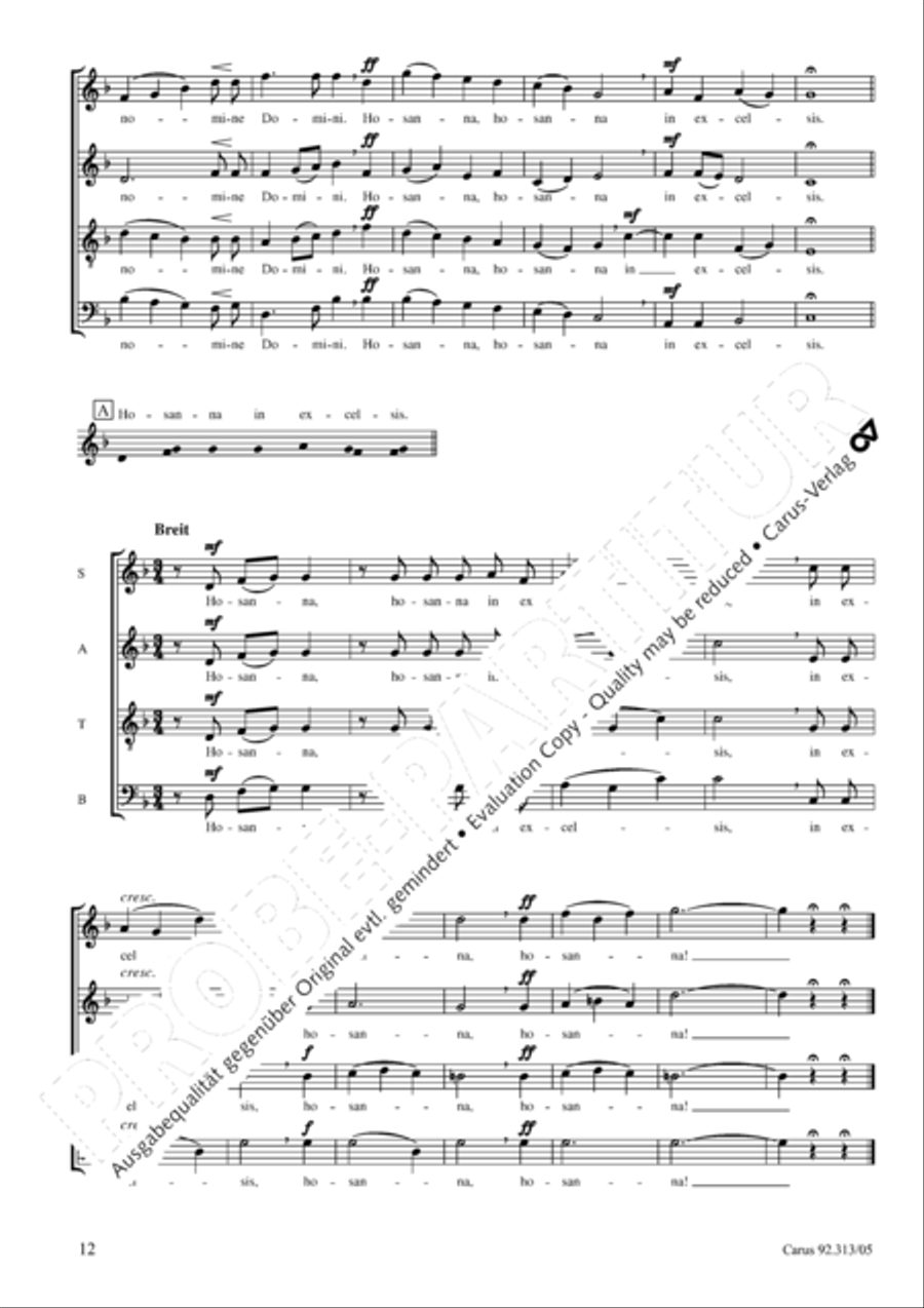Stephanus-Messe 4-Part scores gallery preview page 13