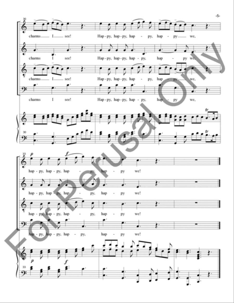Opera Choruses, Set 1 Opera Choruses, Set 1 4-Part scores gallery preview page 6