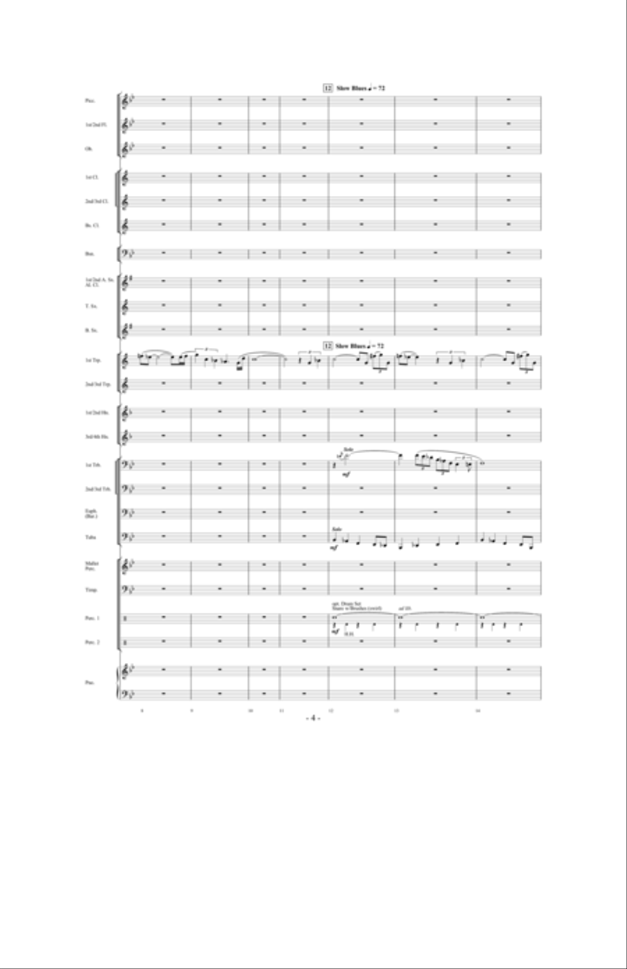 Promising Skies Concert Band scores gallery preview page 3