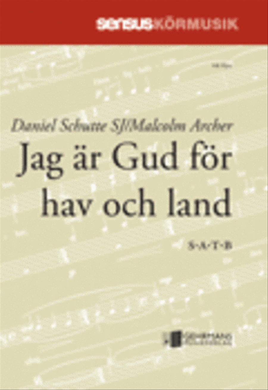 Jag ar Gud for hav och land SSATB scores gallery preview page 1