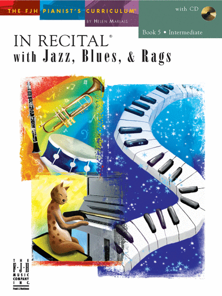 In Recital with Jazz, Blues, and Rags, Book 5