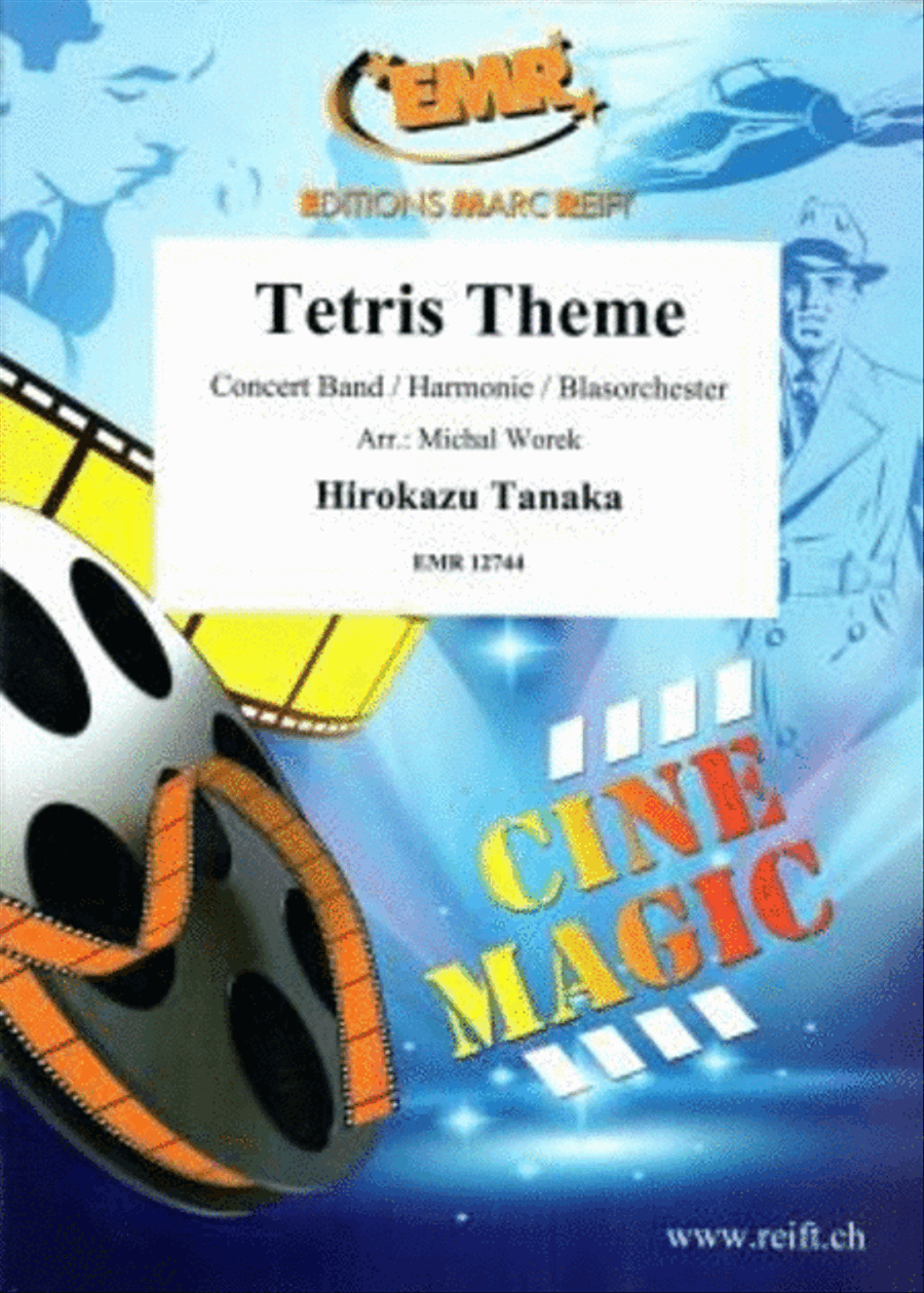 Tetris Theme Concert Band scores gallery preview page 1