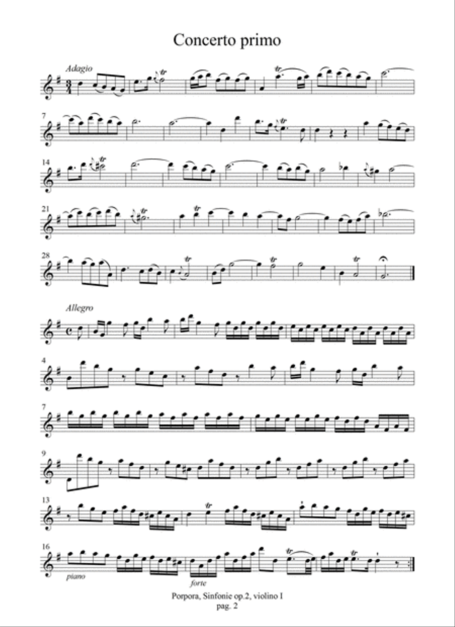 6 Symphonies en trio d'un goust nouveau pour les violons, flutes et hautbois op.2 (Paris, s.a.) Flute scores gallery preview page 3
